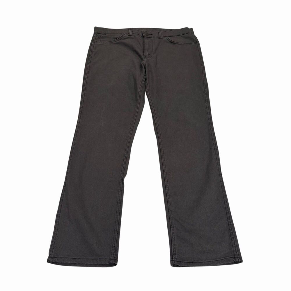 Levis 511 Slim Fit Jeans Gray Denim Mens 36x32 Gray Straight Leg Stretch Pants